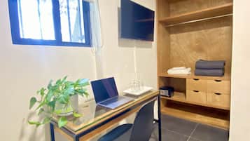 Kamar Grand | 1 kamar tidur, meja kerja, dan ruang kerja ramah laptop