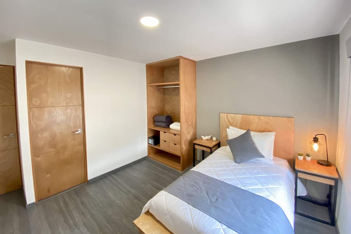 Chambre Simple Économique, 1 lit une place | 1 chambre, bureau, espace de travail pour ordinateur portable
