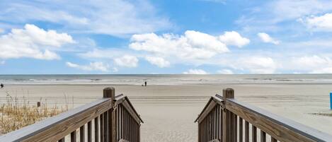 ビーチ、サンラウンジャー