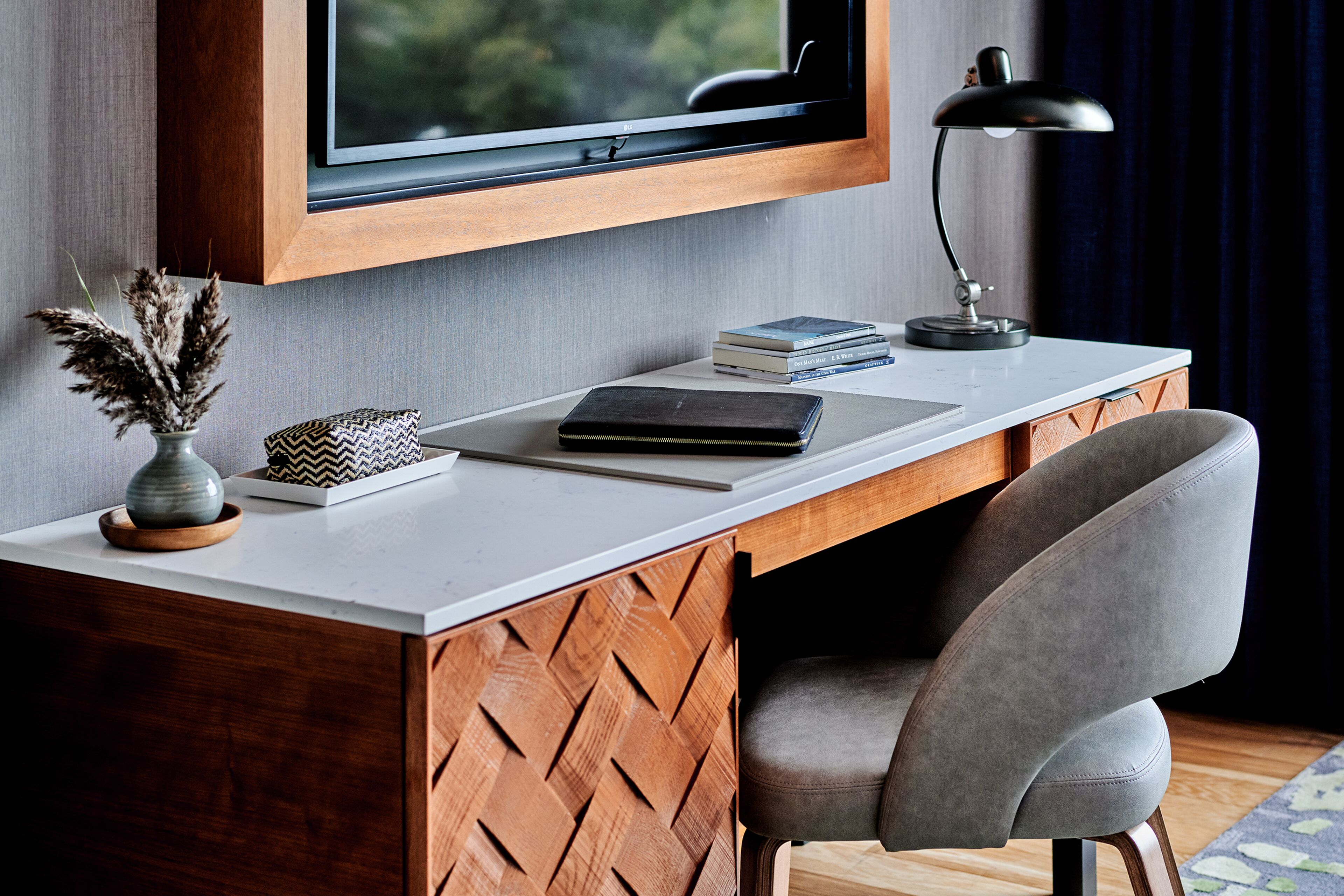 in-room safe, desk, laptop workspace, iron/ironing board