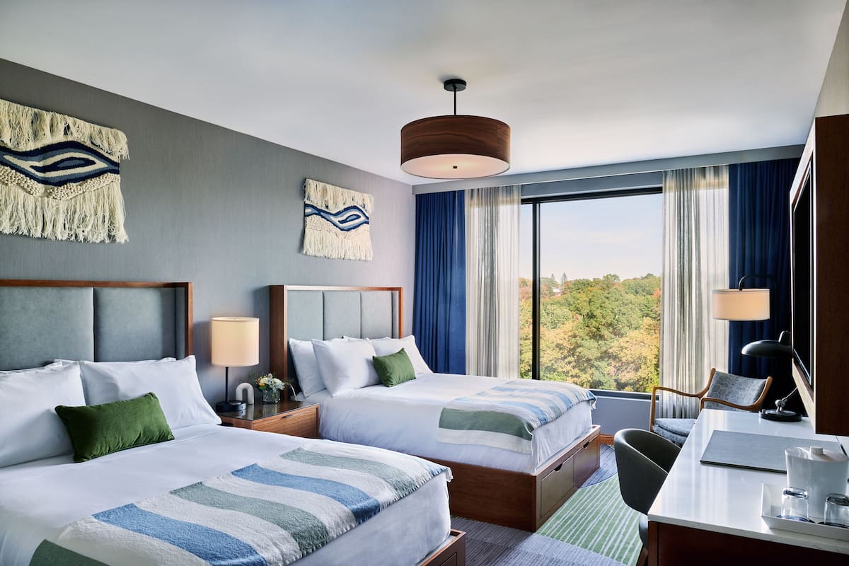 in-room safe, desk, laptop workspace, iron/ironing board