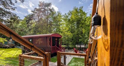 Unique Scarlet Gypsy at Four Fillies Lodge