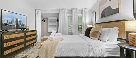 2 bedrooms, desk, iron/ironing board, free WiFi