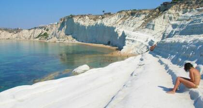 Villa Blue Sea, Wohnung im Erdgeschoss, direkt am Strand