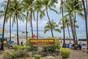 Beach nearby