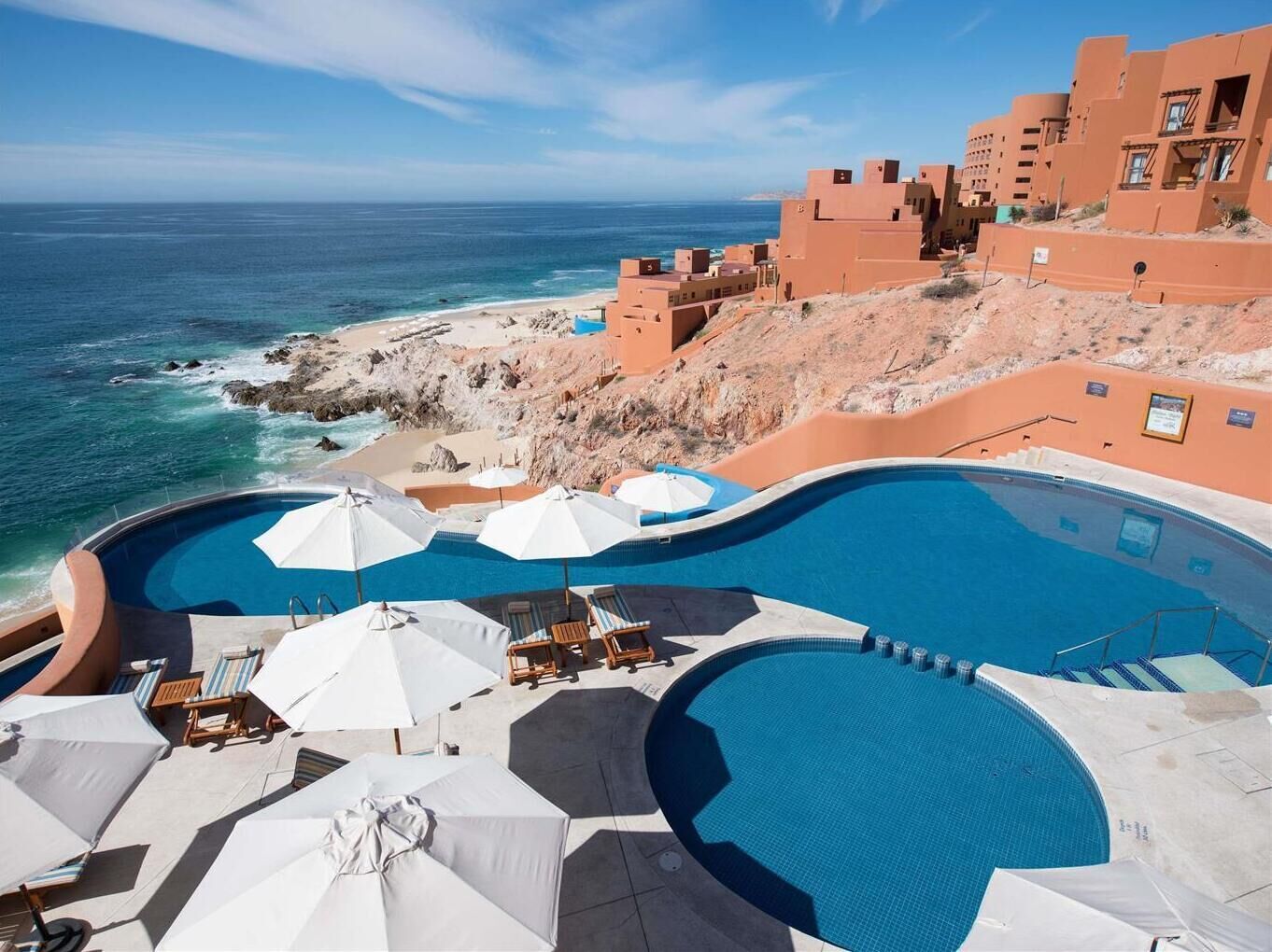 3 outdoor pools