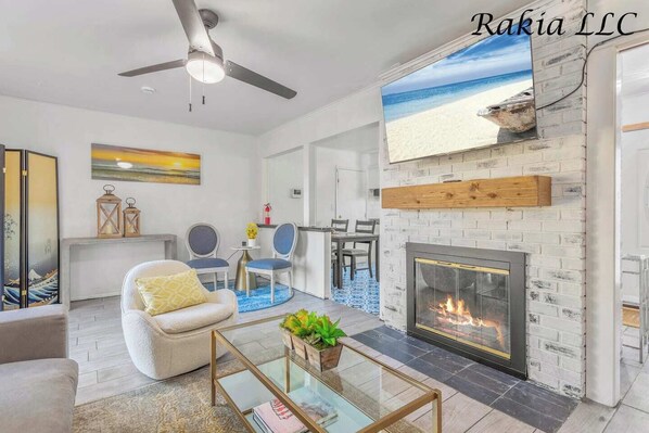 Televisie en een kantoor