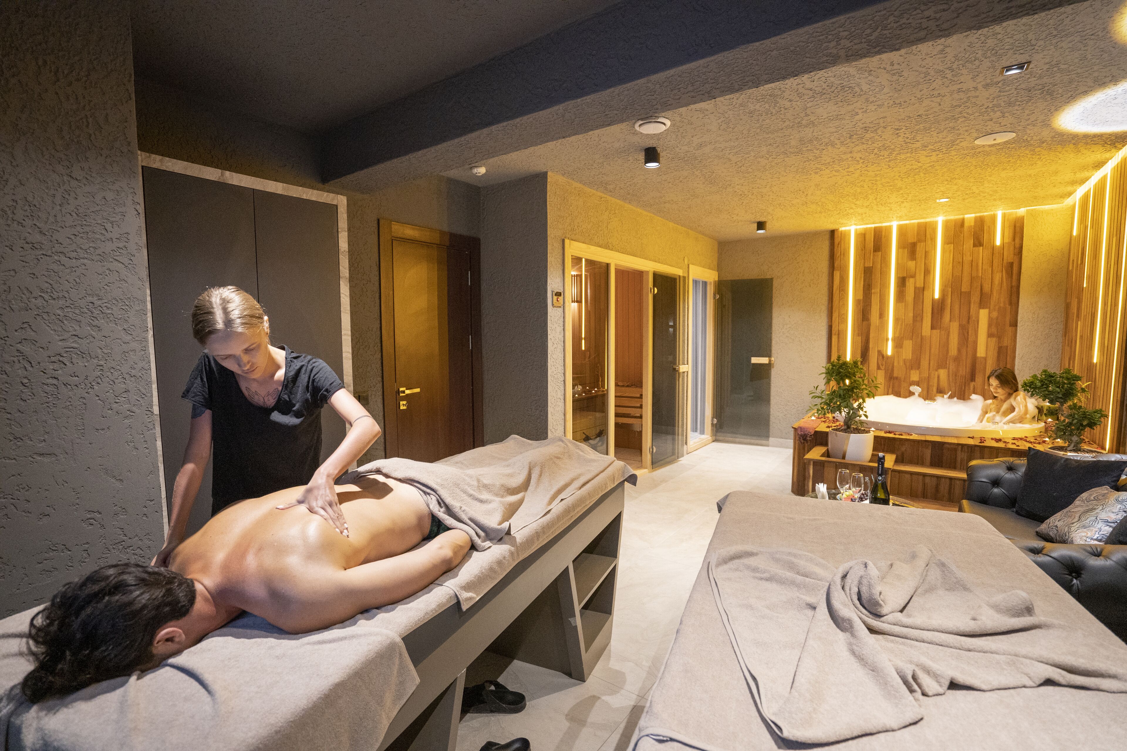 couples treatment room(s), turkish bath/hammam, aromatherapy