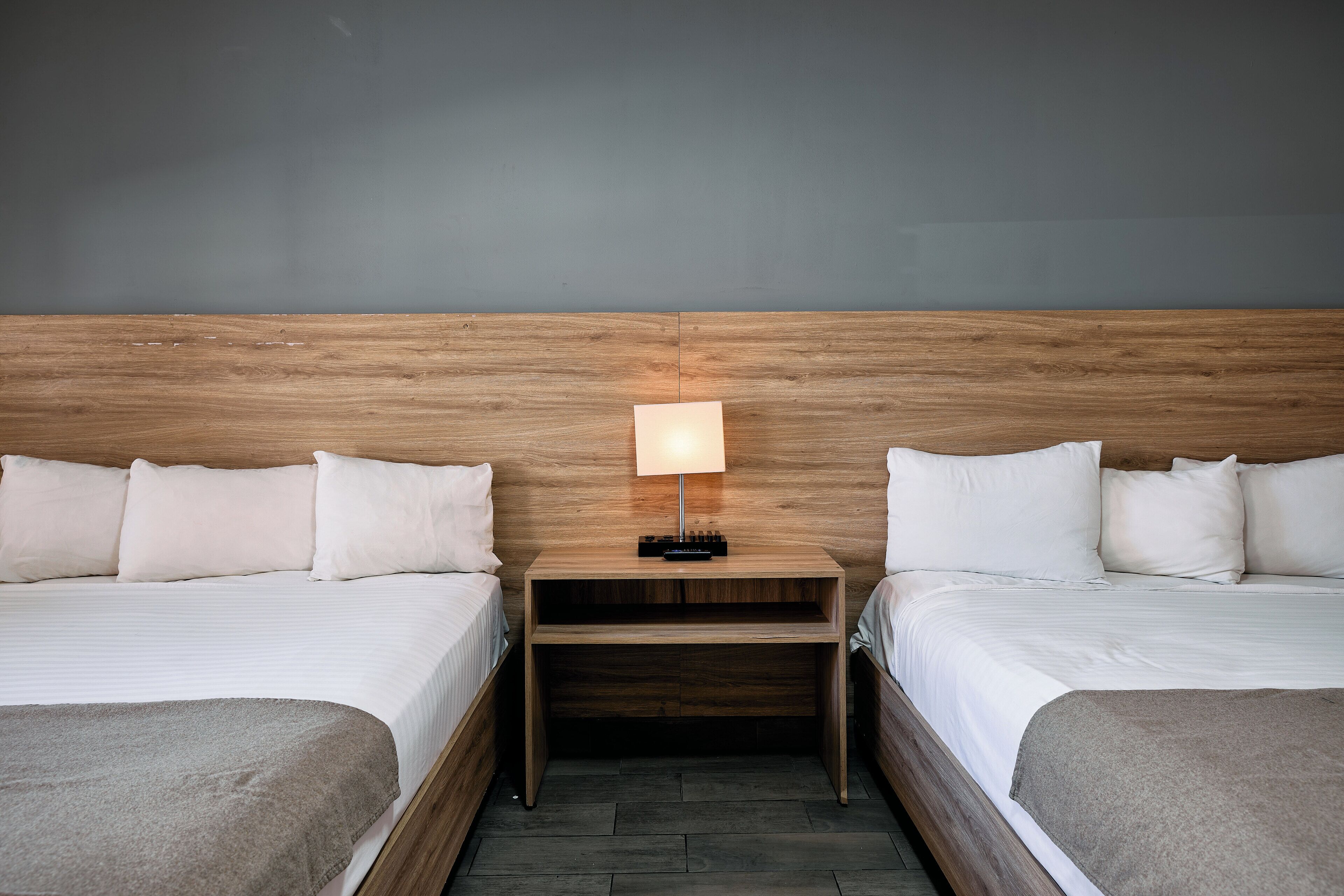 standard double room, 2 queen beds | 1 bedroom, individually furnished, desk, laptop workspace