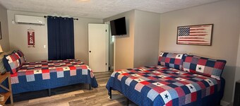 Motel at KY Lake. Stars & Stripes.