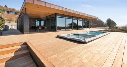 Superbe maison Ă Knebel avec sauna