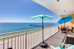 Balcony - Sterling Reef Unit 1005 by Forehand Rentals (Panama City Beach)