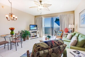 Condo, 2 Bedrooms | Living room - Sterling Reef Unit 1005 by Forehand Rentals (Panama City Beach)