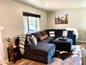 Smart TV, DVD player, books