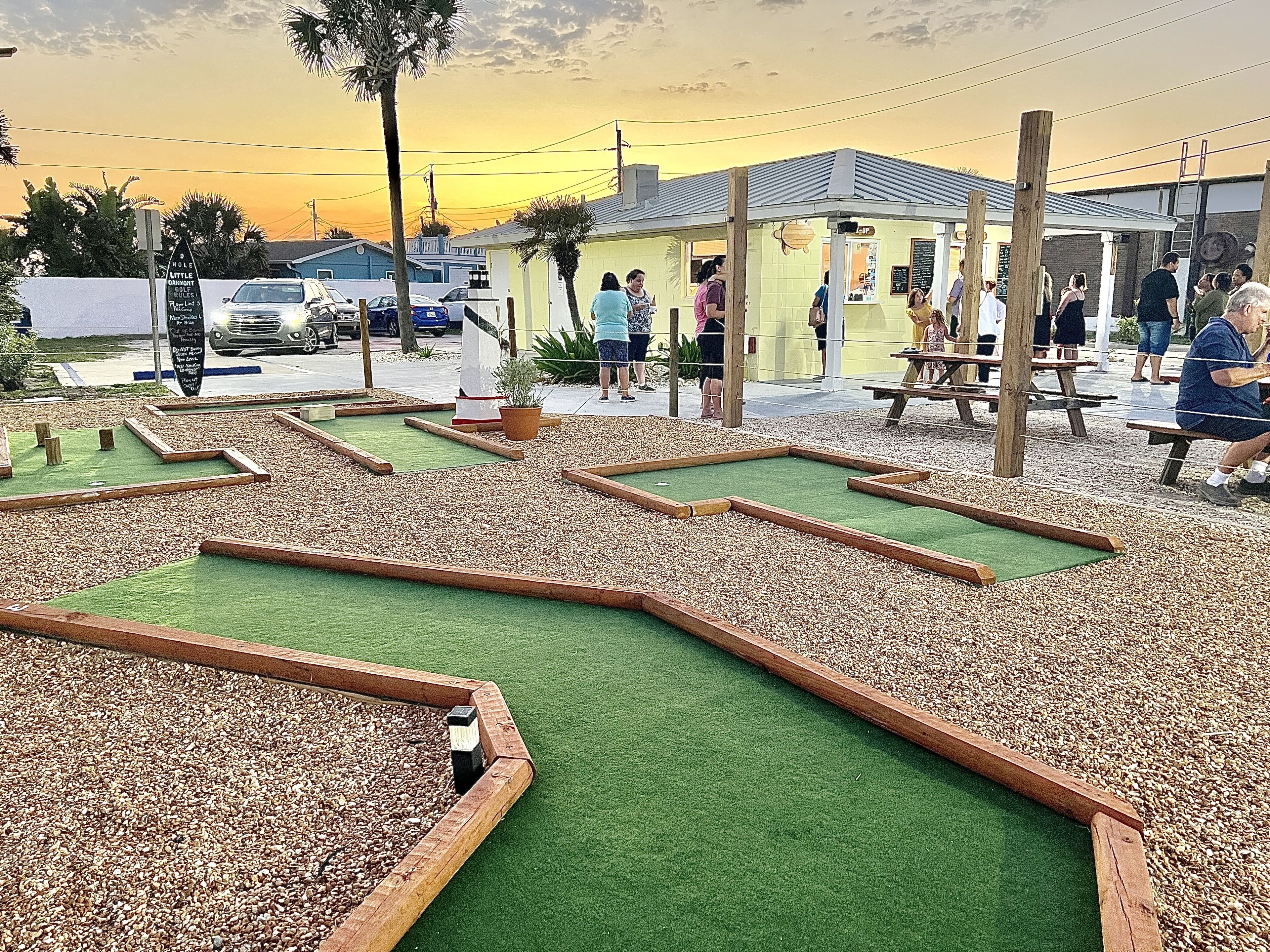 Overnattingsstedets uteområder