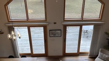 TV connectée, cheminée