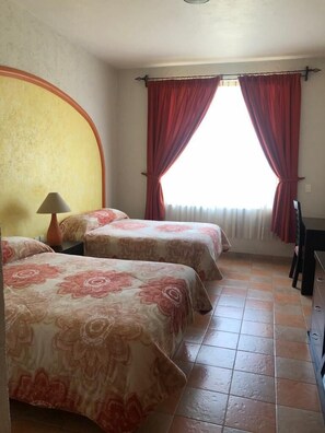 Double Room, 2 Double Beds | Free WiFi, bed sheets - Finca San Fernando (Villa del Carbón)