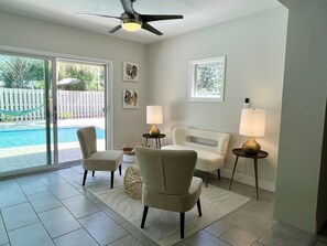 Una piscina riscaldata