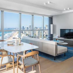 Two Bedroom Ocean King Skyline Residence | Living area