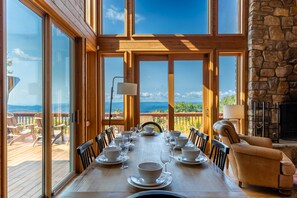 Dining - Skytop Chateau at The Summit of Beech - Incredible 50+ Views! Game Room! (Beech Mountain)