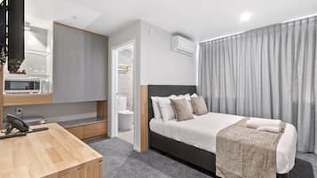 Double Room | Premium bedding, down comforters, memory foam beds