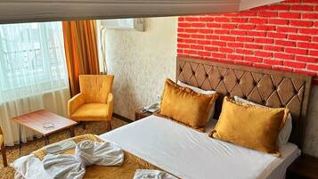 Habitació de luxe | 1 dormitori, llençols de cotó egipci i roba de llit d'alta qualitat