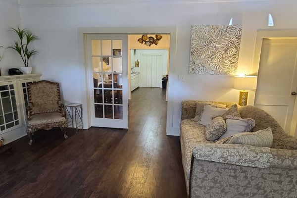 TV connectée, cheminée