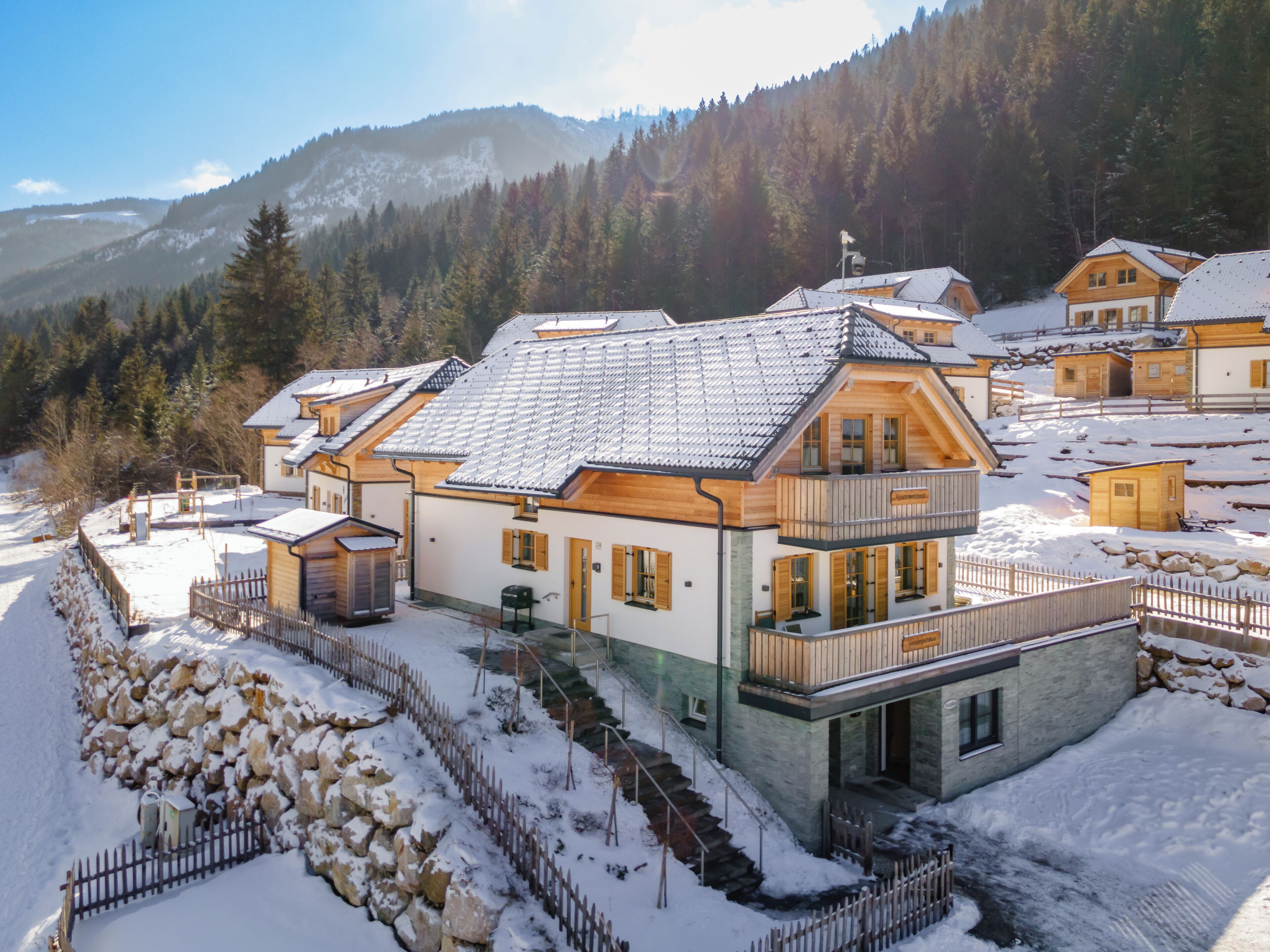 Holiday Home Exterior [winter]