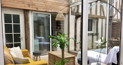 T2 style cottage - Véranda & Terrasse extérieure