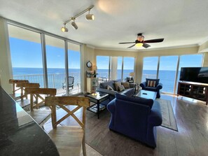 Condo, 3 Bedrooms | Living room | TV - Tidewater by Forehand Rentals (Panama City Beach)