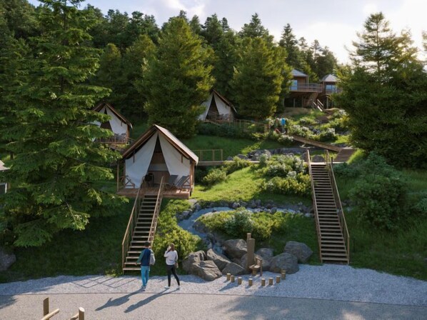 Exterior - Luxuszelt Safari für 6 Personen by Interhome (Kötschach-Mauthen)