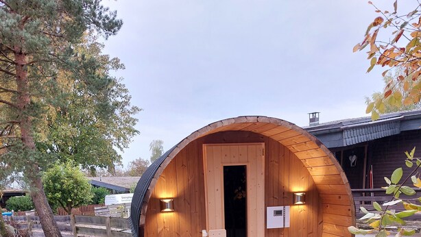 Unclassified image, 1 of 41, button - BIBERCHALET and BIBERBAU as compl. House with terrace, garden and garden sauna (Bad Lauterberg im Harz)