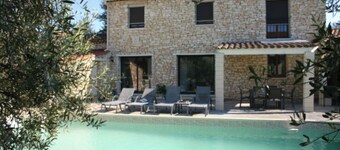 Charming Lacerisay stone residence with large swimming pool