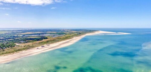 Casa vacacional en Zelanda con gran jardín