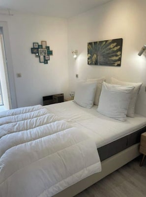 2 chambres, fer et planche Ă repasser, Wi-Fi gratuit