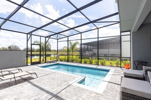 Piscine chauffée