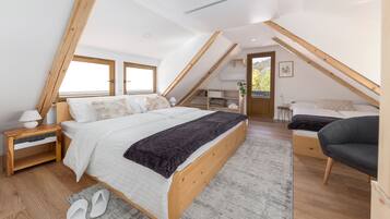 1 chambre, fer et planche Ă repasser, Wi-Fi, draps fournis