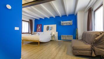 1 makuuhuone, silitysrauta/-lauta, ilmainen Wi-Fi, vuodevaatteet