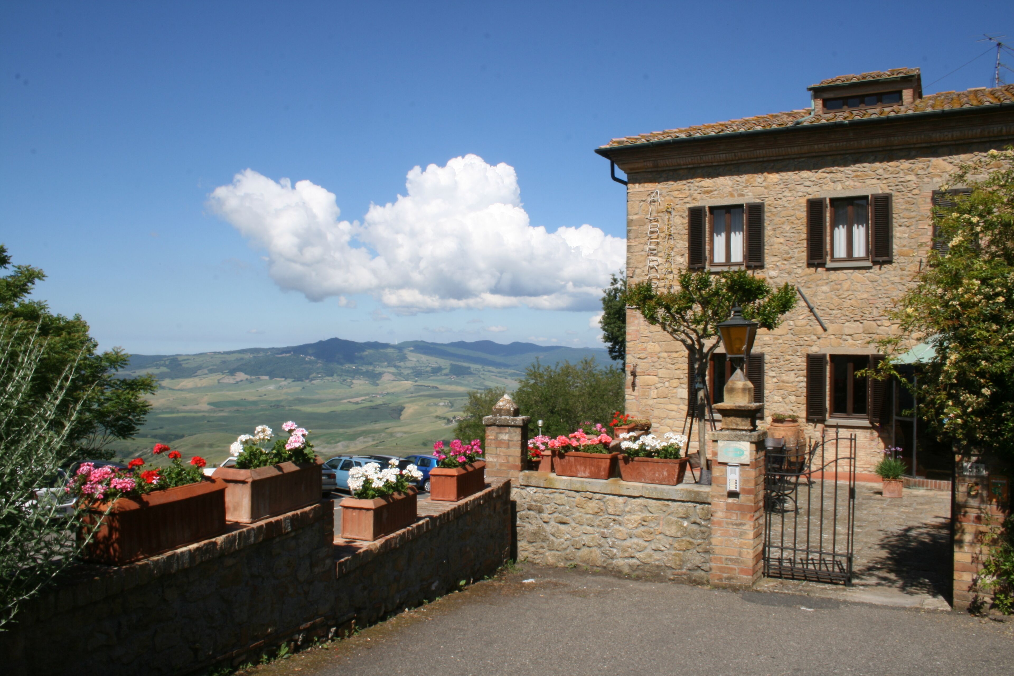 Façade de l’hébergement