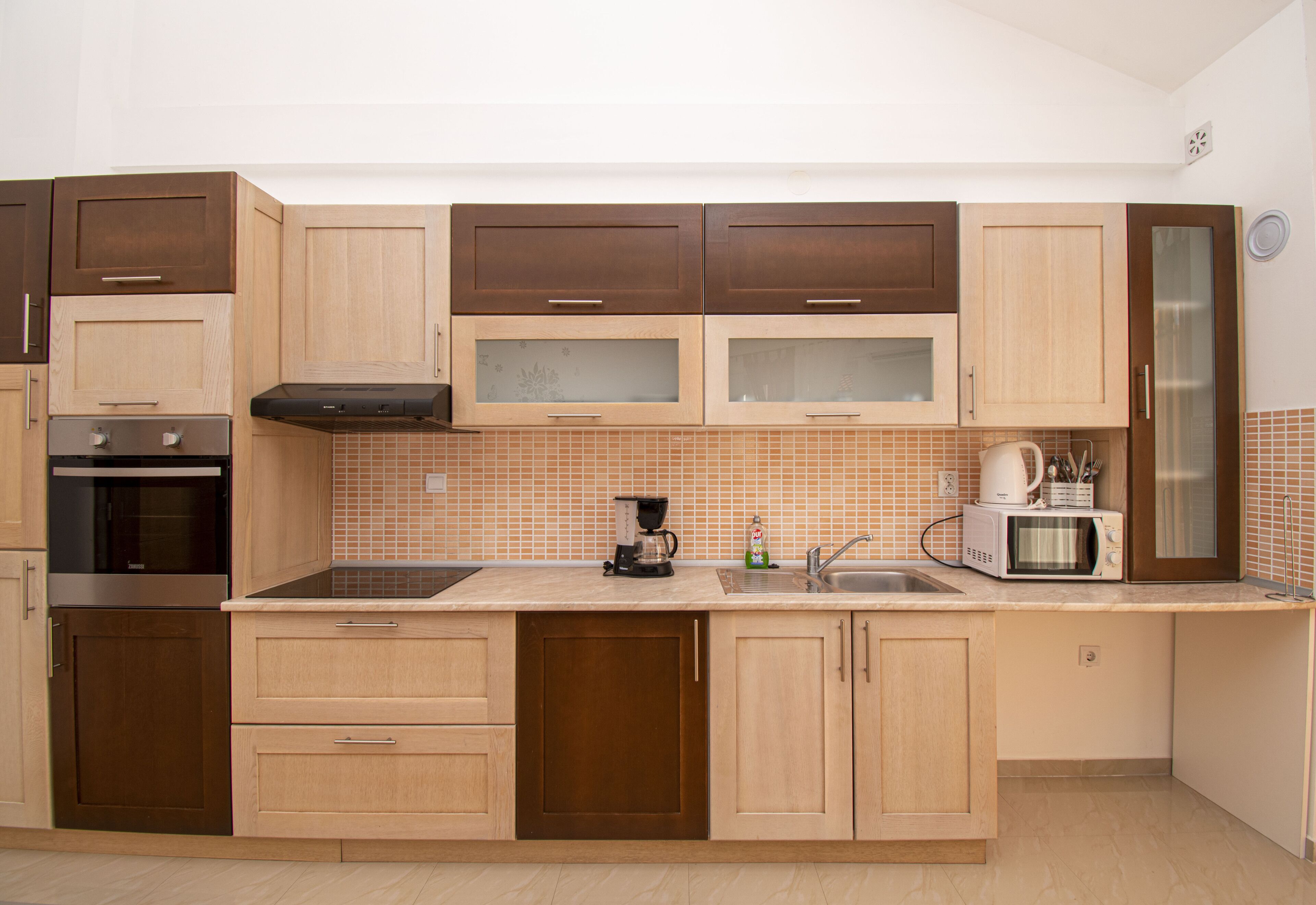 Oven, stovetop, coffee/tea maker