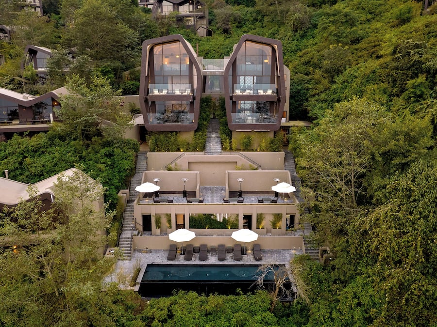 Fachada de la propiedad