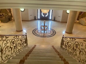 Interior - Super luxurious villa with large landscape areas. Free Continental Breakfast. (New Cairo City)