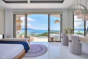 3 Schlafzimmer, Zimmersafe, Schreibtisch, Bügeleisen/Bügelbrett