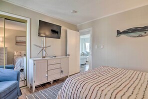 2 chambres, bureau, lit parapluie, Wi-Fi