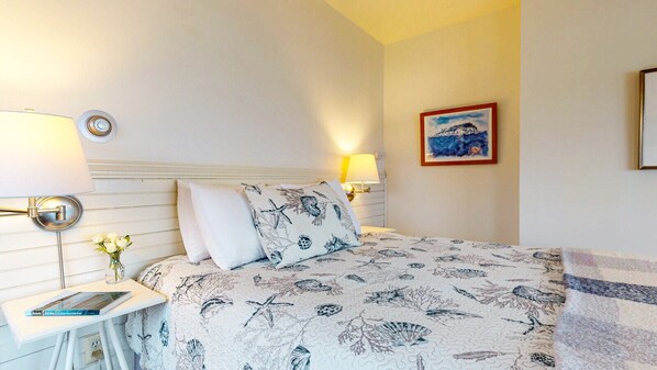 1 slaapkamer, een strijkplank/strijkijzer, wifi, beddengoed