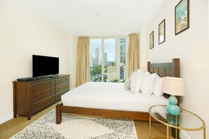 2 室のベッドルーム、アイロン / アイロン台、WiFi (無料)、ベッドシーツ