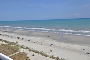 Aan het strand