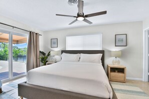 4 bedrooms, iron/ironing board, travel cot, WiFi