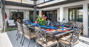 Outdoor dining