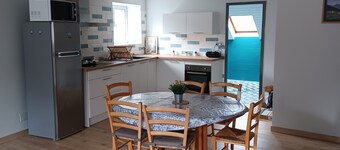 Large duplex apartment 60m2, 3 stars